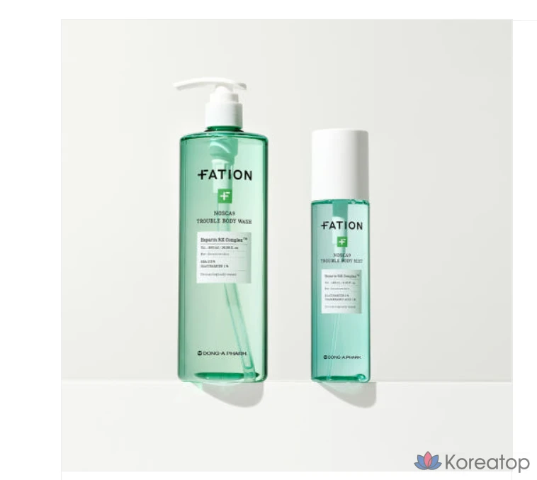 Гель для душа FATION Nosca9 Trouble Body Wash, 490 мл, 1 шт.
