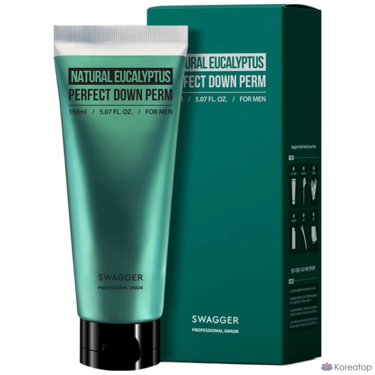 Набор для укладки DASHU Swagger For Men Perfect Self Down Perm Set, 150 мл, 1 шт.
