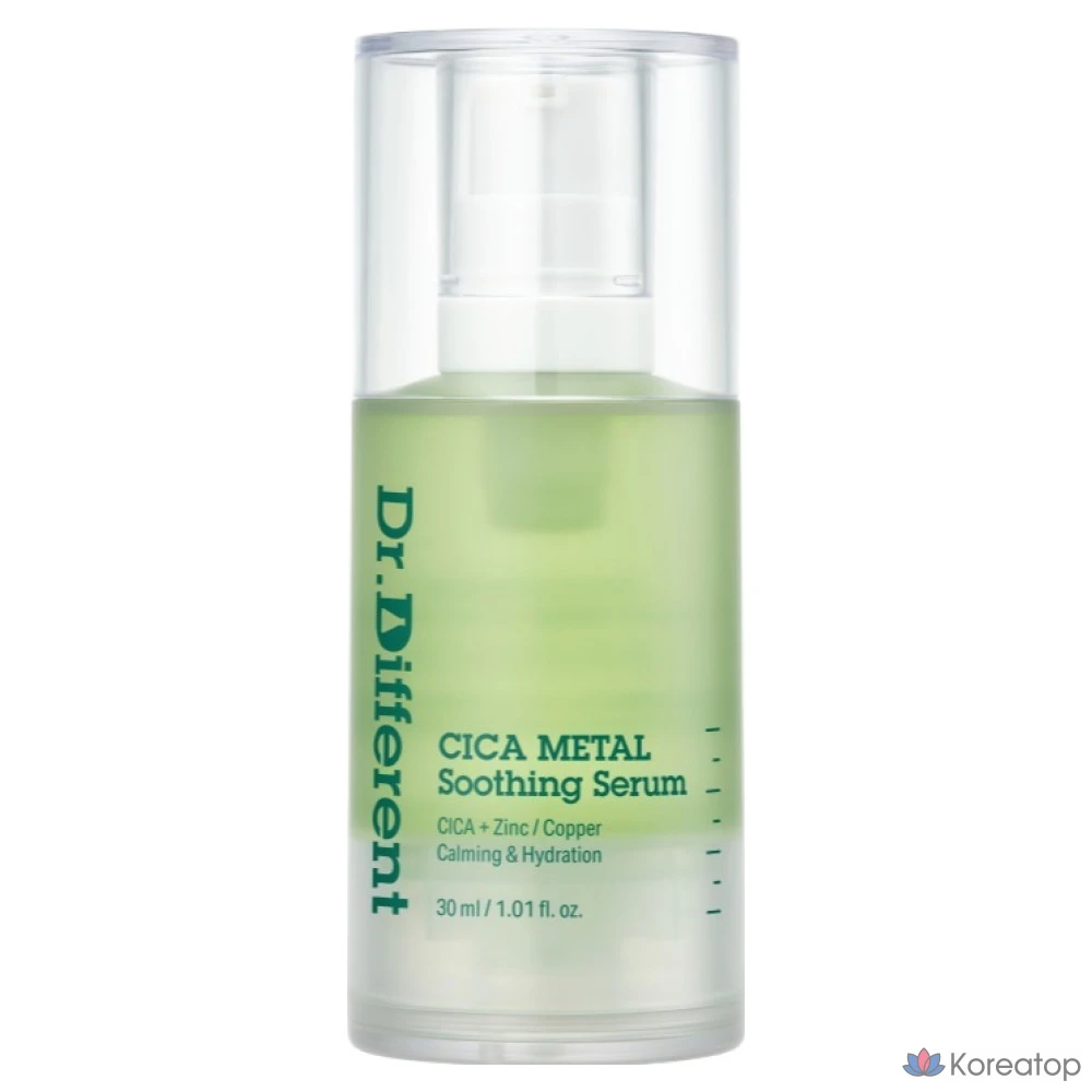 Сыворотка Dr. Different Cica Metal Soothing Serum, 30 мл, 1 шт.
