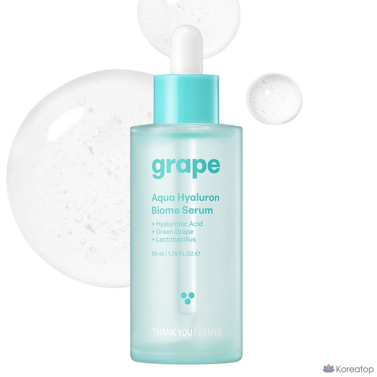 Сыворотка Thank You Farmer Grape Aqua Biome Serum, 50 мл, 1 шт.