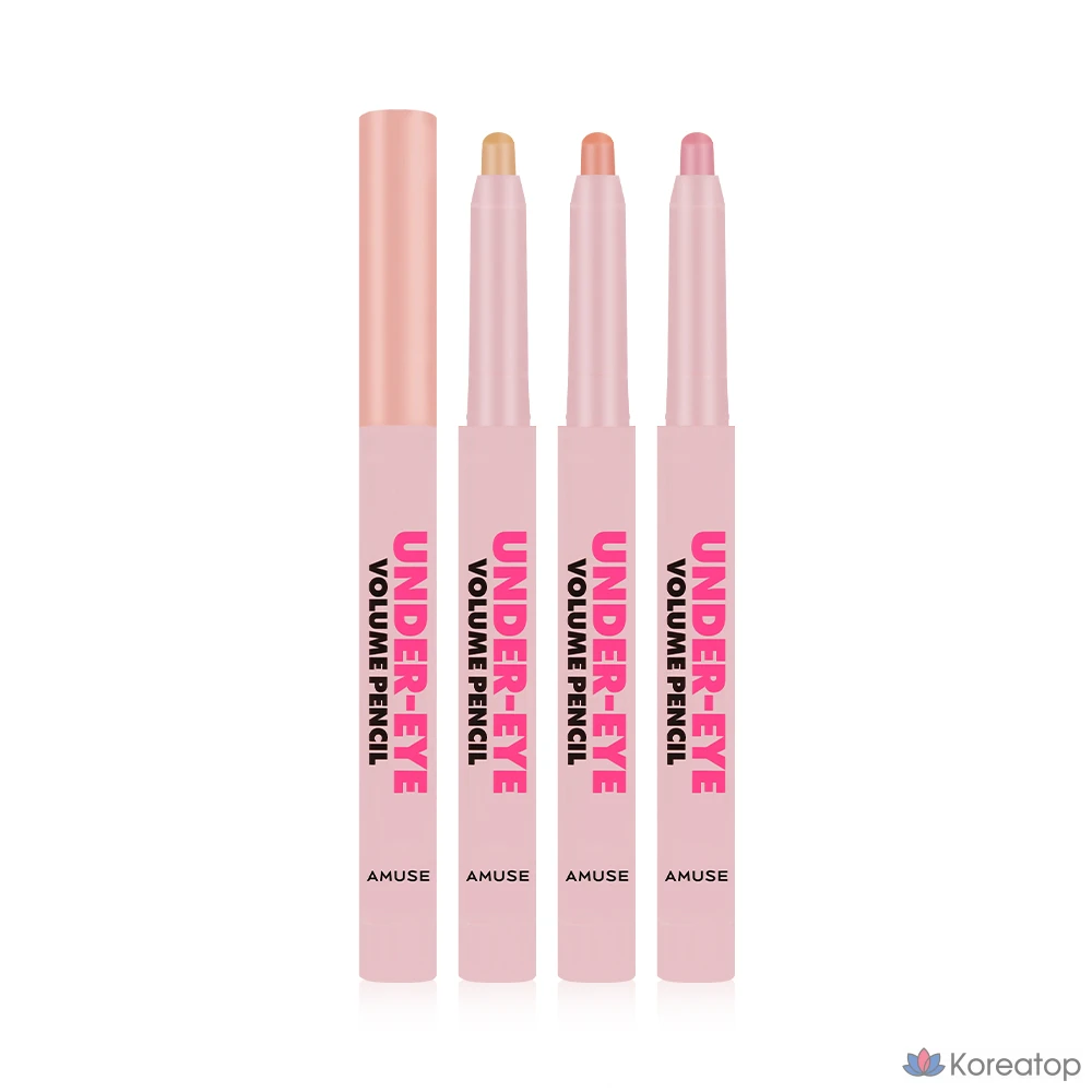 Карандаш для глаз AMUSE Aegyo-sal Volume Pencil, оттенок 002 Peach Natural, 1 шт.
