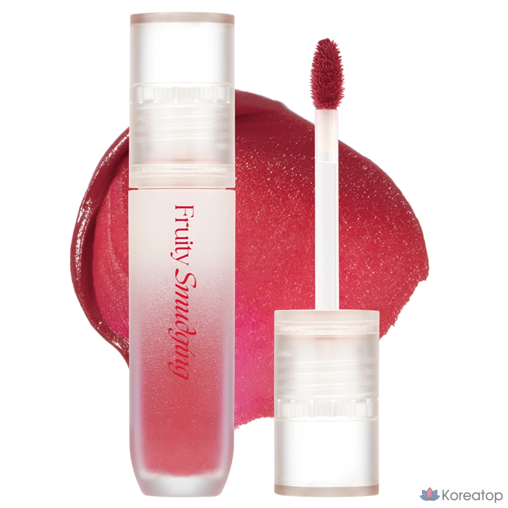 Тинт для губ MERZY Fruity Smudging Velvet Tint, оттенок FS4 Cherry Smudging, 3.5 г, 1 шт.