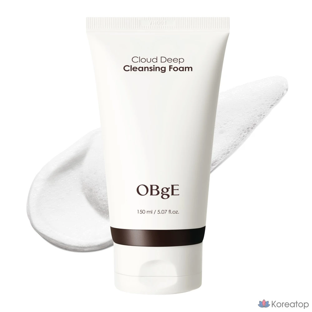 Глубоко очищающая пенка для умывания OBge Cloud Deep Cleansing Foam, 150 мл, 1 шт.