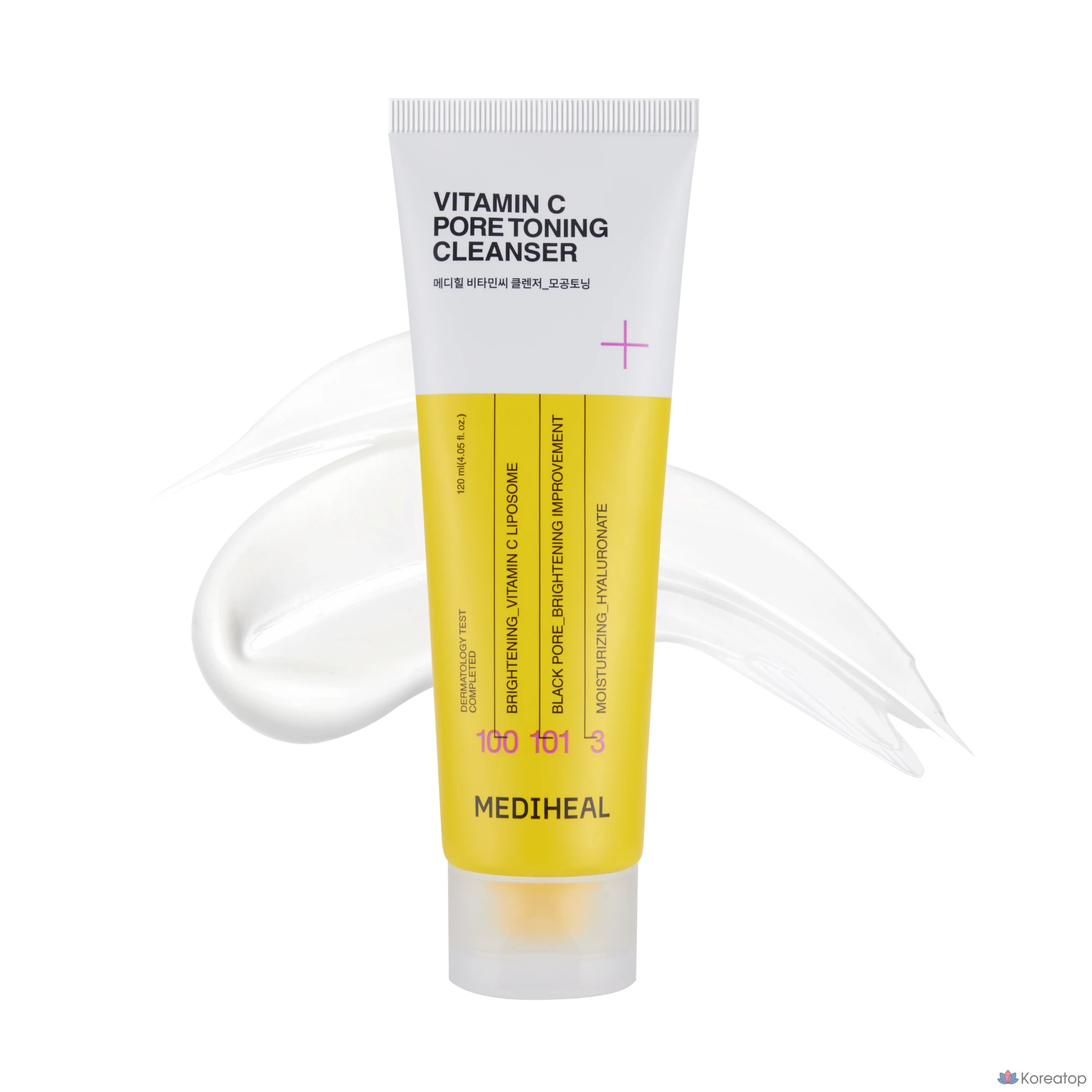 Очищающая пенка Mediheal Pore Toning Cleansing Foam, 120 мл, 1 шт.