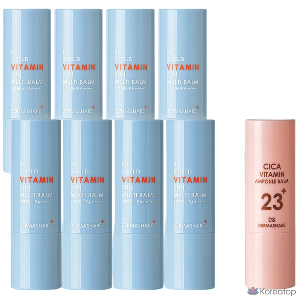 Солнцезащитный бальзам-стик Dermashare Sun Multi Balm Sun Stick SPF50+ PA++++, 11 г, 1 шт.