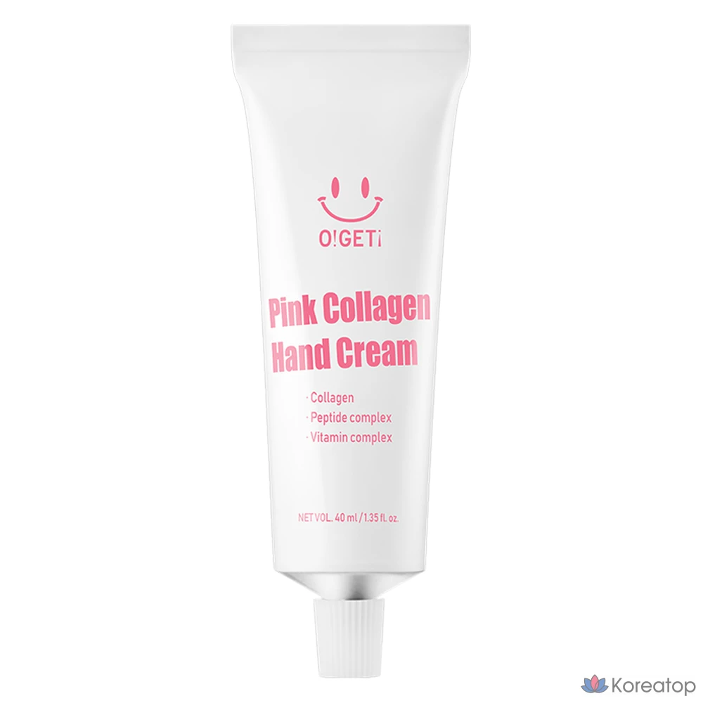 Крем для рук O!GETi Pink Collagen Hand Cream, 40 мл, 1 шт.