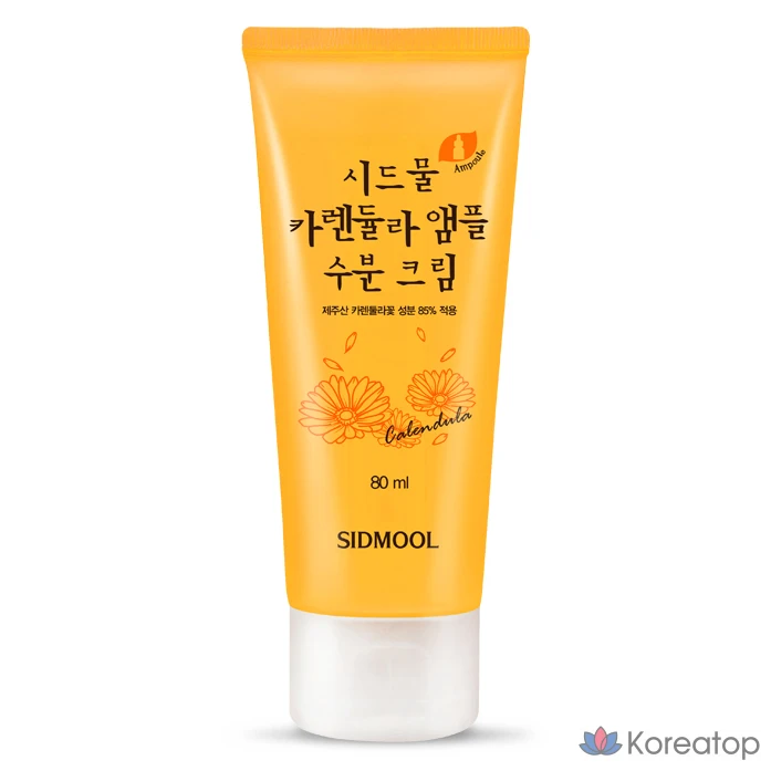 Увлажняющий крем Sidmool Calendula Ampoule Moisture Cream, 80 мл, 1 шт.
