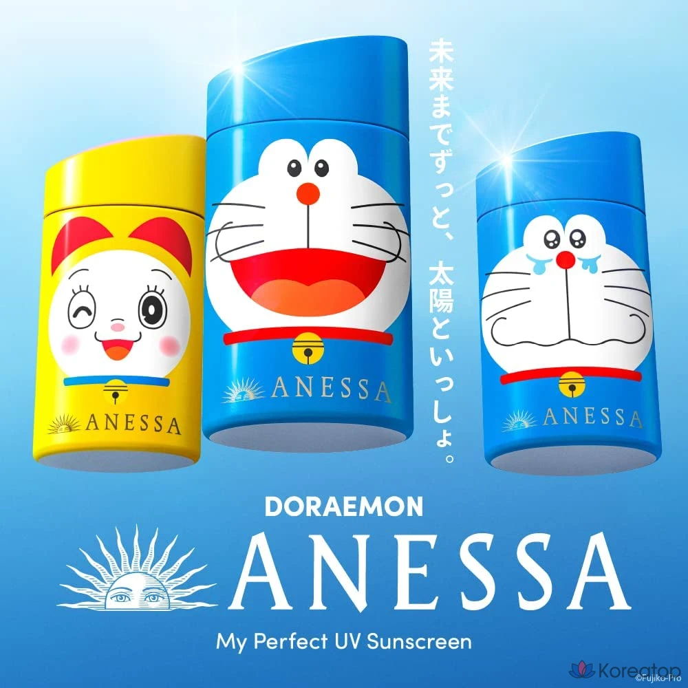 Солнцезащитный крем Anessa Perfect UV Skincare Milk N Doraemon, 60 мл, 1 шт.
