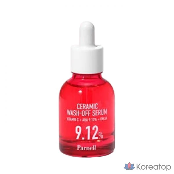 Сыворотка-пилинг Parnell AHA 9.12 Omija Ceramic Wash-off Serum, 30 мл, 1 шт.