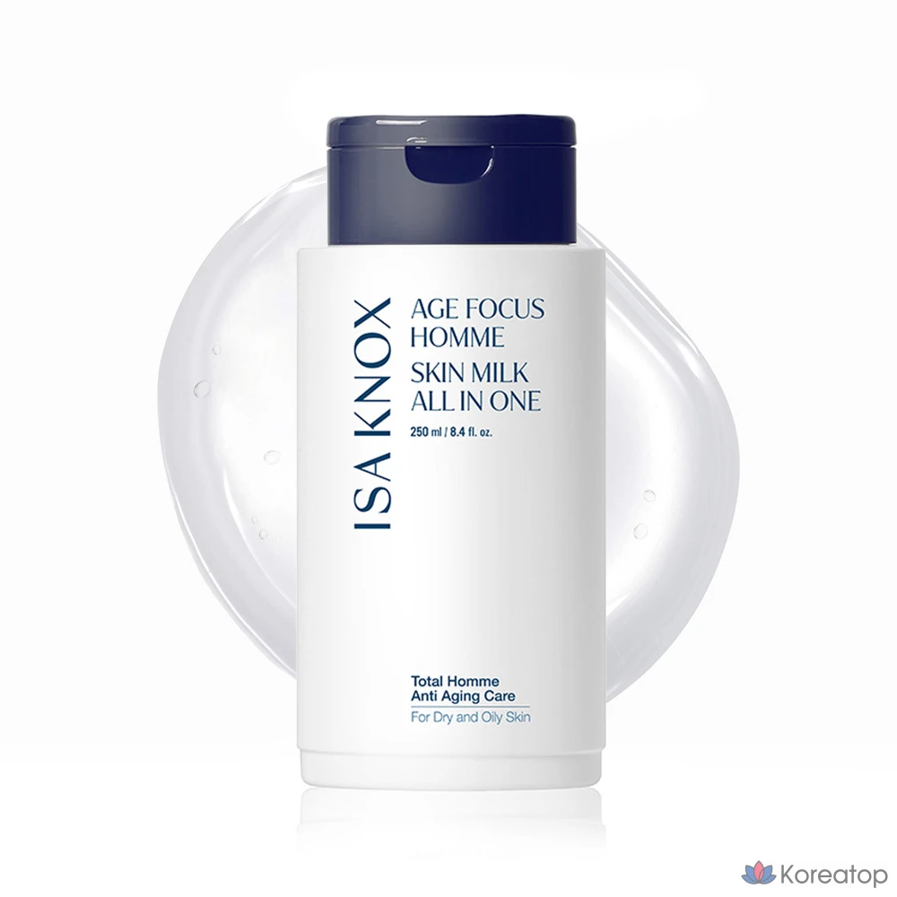 Тонер Isa Knox Age Focus Homme Skin Milk All-in-One, 250 мл, 1 шт.