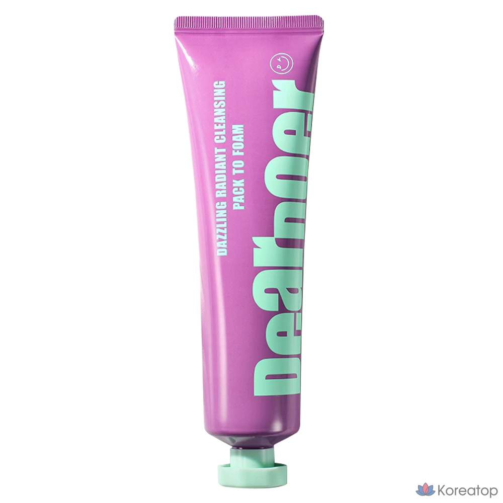 Очищающая пенка Dear Doer Vegan Dazzling Radiant Pack to Foam, 100 мл, 1 шт.