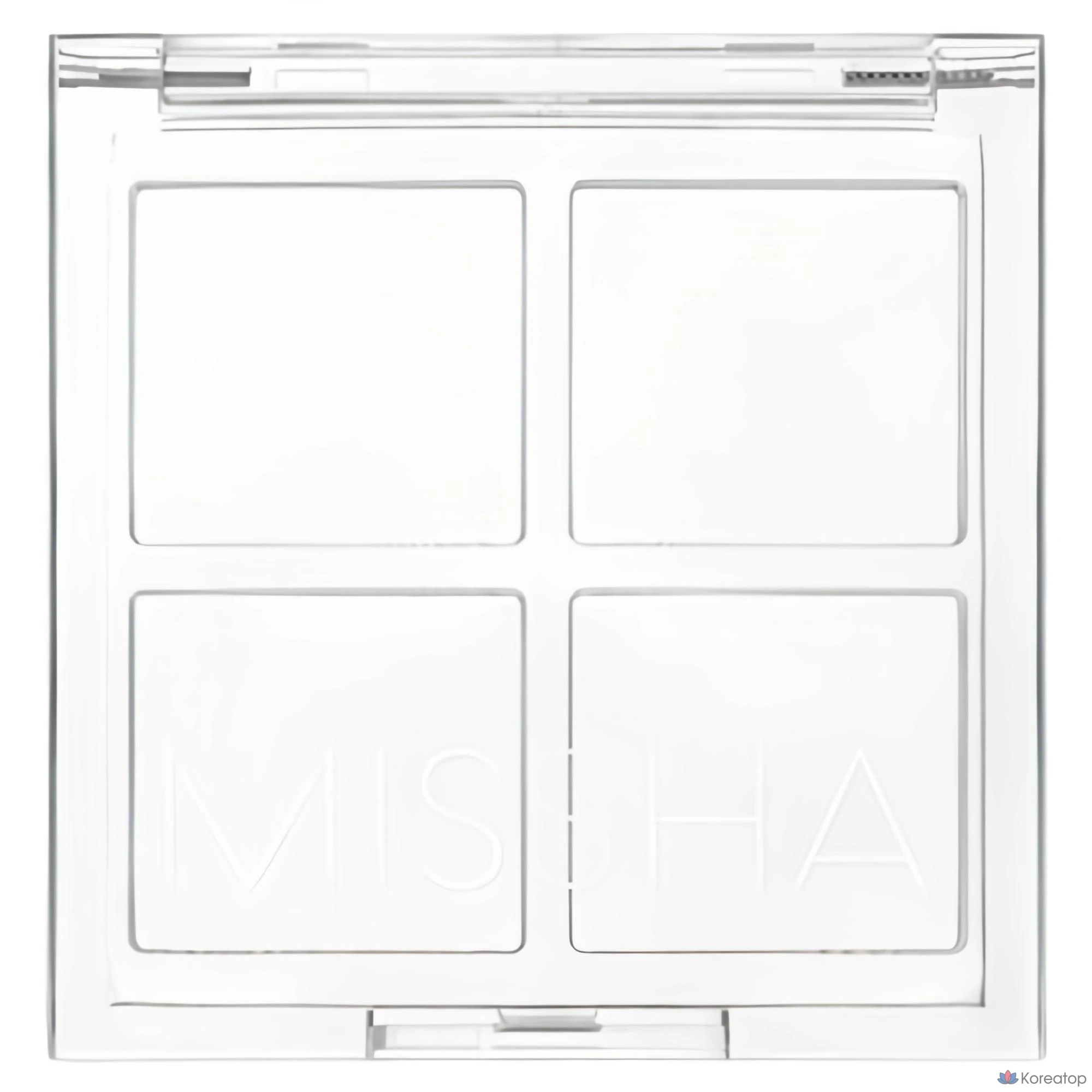 Палетка Missha Custom Palette Case 4 Holes, прозрачная, 1 шт.