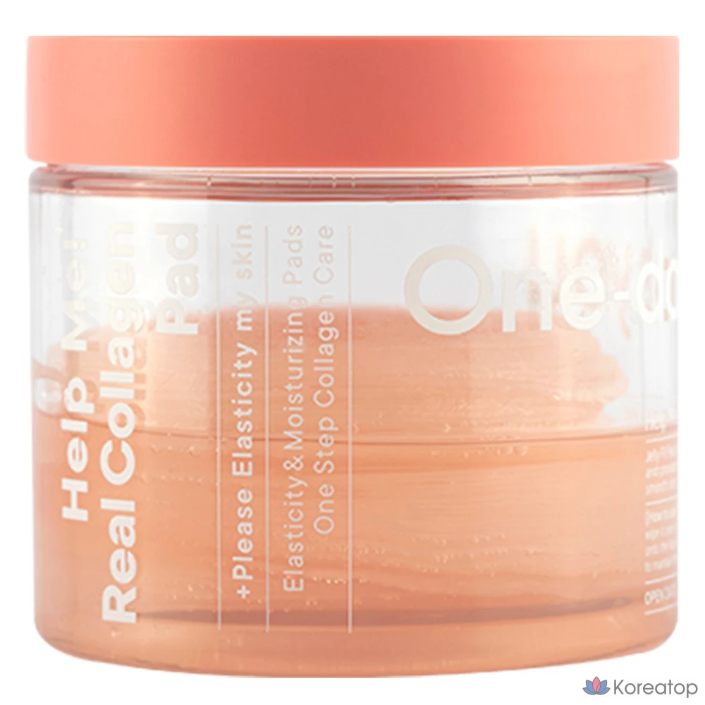 Пэды One-Day's You Help Me Real Collagen Jelly Pad, 130 мл, 70 шт.