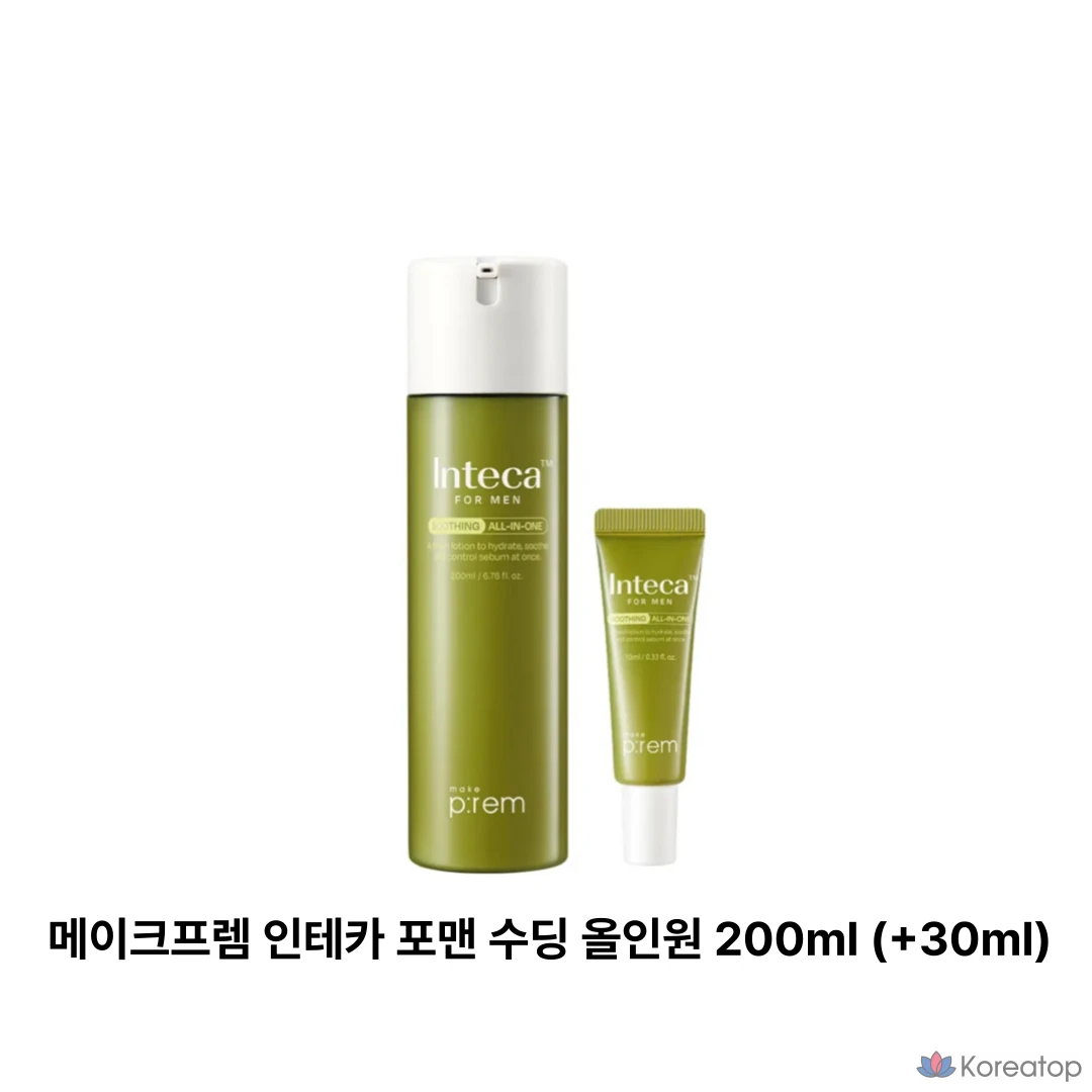 Уход для мужчин MAKE P:REM Inteca For Men Soothing All-in-One, 230 мл, 1 шт.