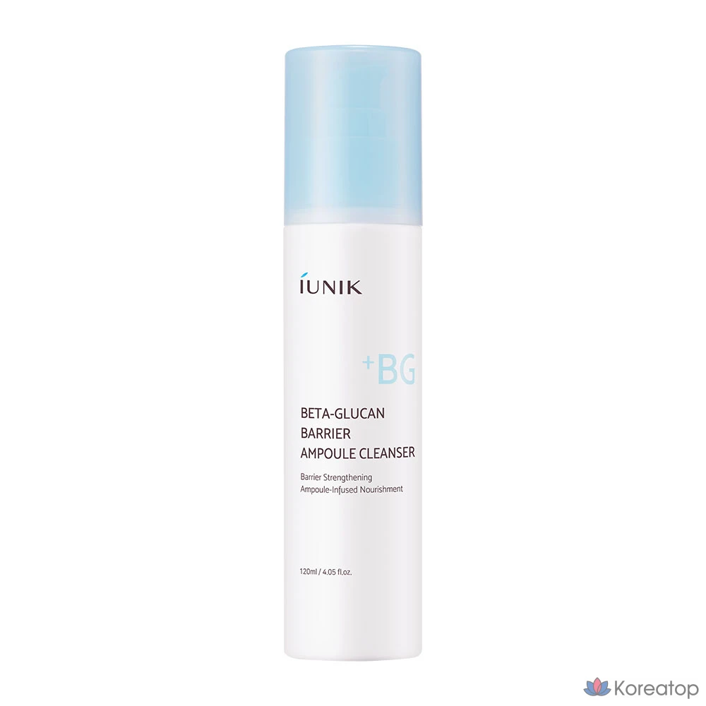 Ампульная сыворотка iUNIK Beta-Glucan Barrier Ampoule Cleanser, 120 мл, 1 шт.