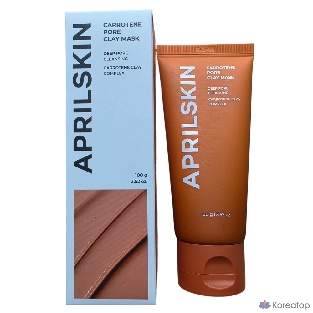Глиняная маска для лица APRILSKIN Carrotene Pore Clay Pack, 1 шт.