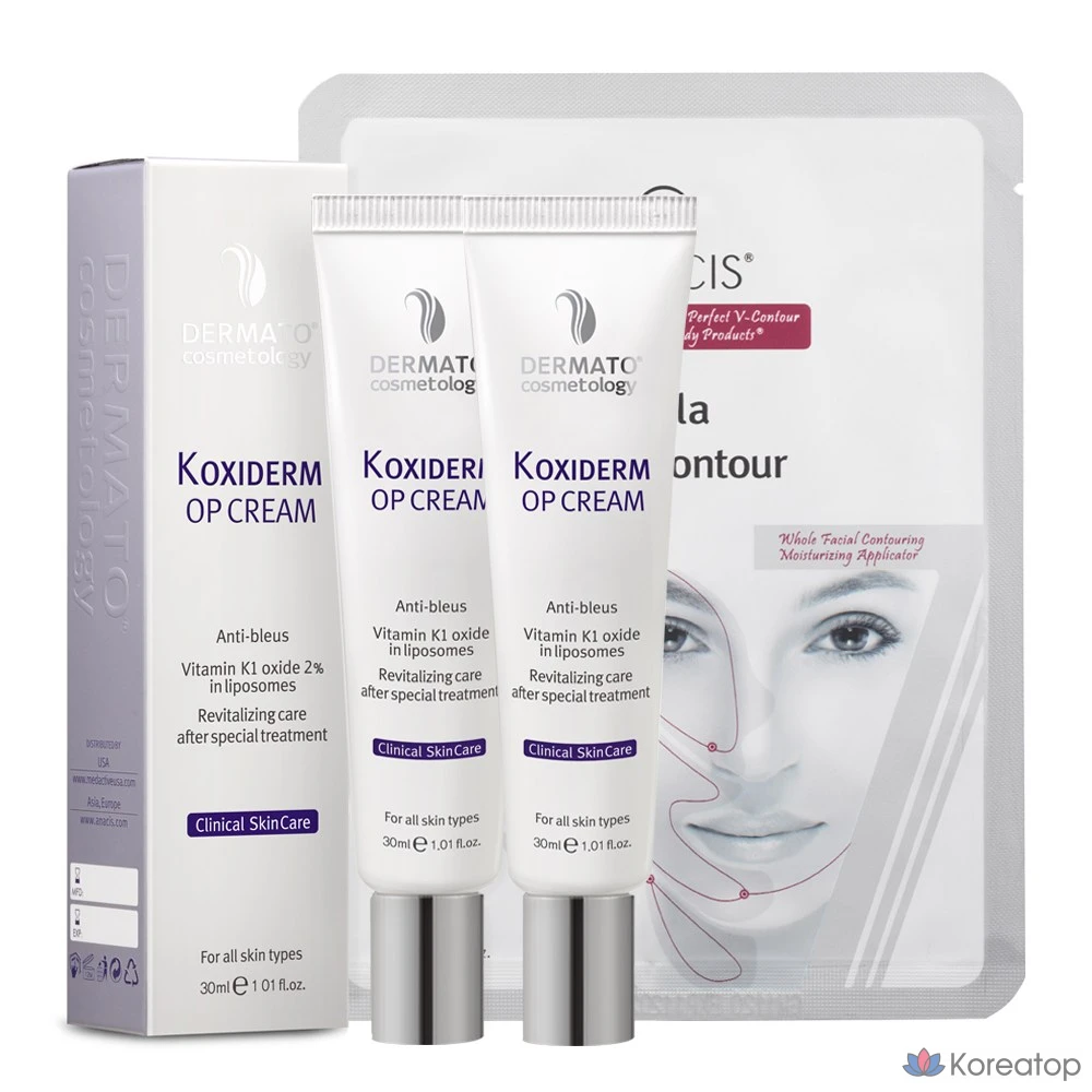 Крем ANACIS K-Oxyderm OP Inmode Bruise Vitamin K Cream, 15 мл, 2 шт.
