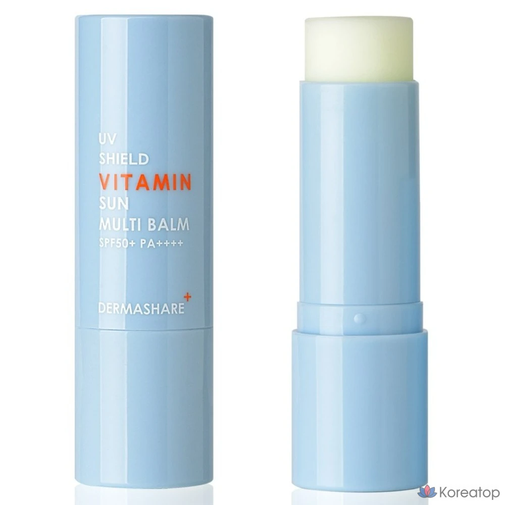 Мультибальзам Dermashare UV Shield Vitamin Sun Multi Balm SPF 50+ PA++++, 11 г, 1 шт.
