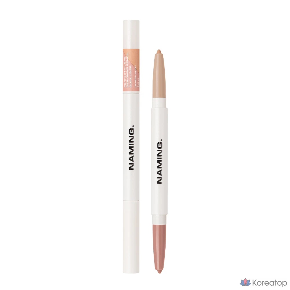 Карандаш для глаз NAMING Perfect Eye Designing Pencil Dual Liner, оттенок Ombre Nudy, 1 шт.