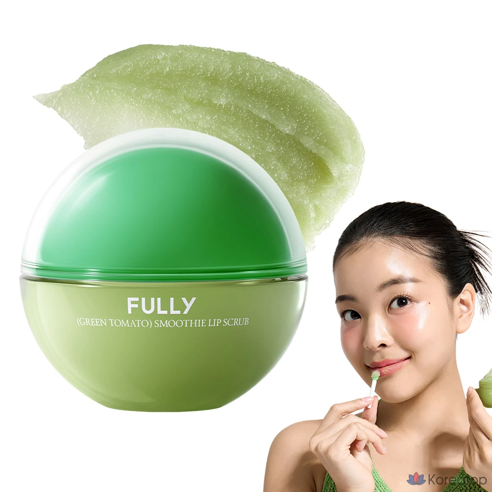 Скраб для губ FULLY Green Tomato Smoothie Lip Scrub, 12 г, 1 шт.