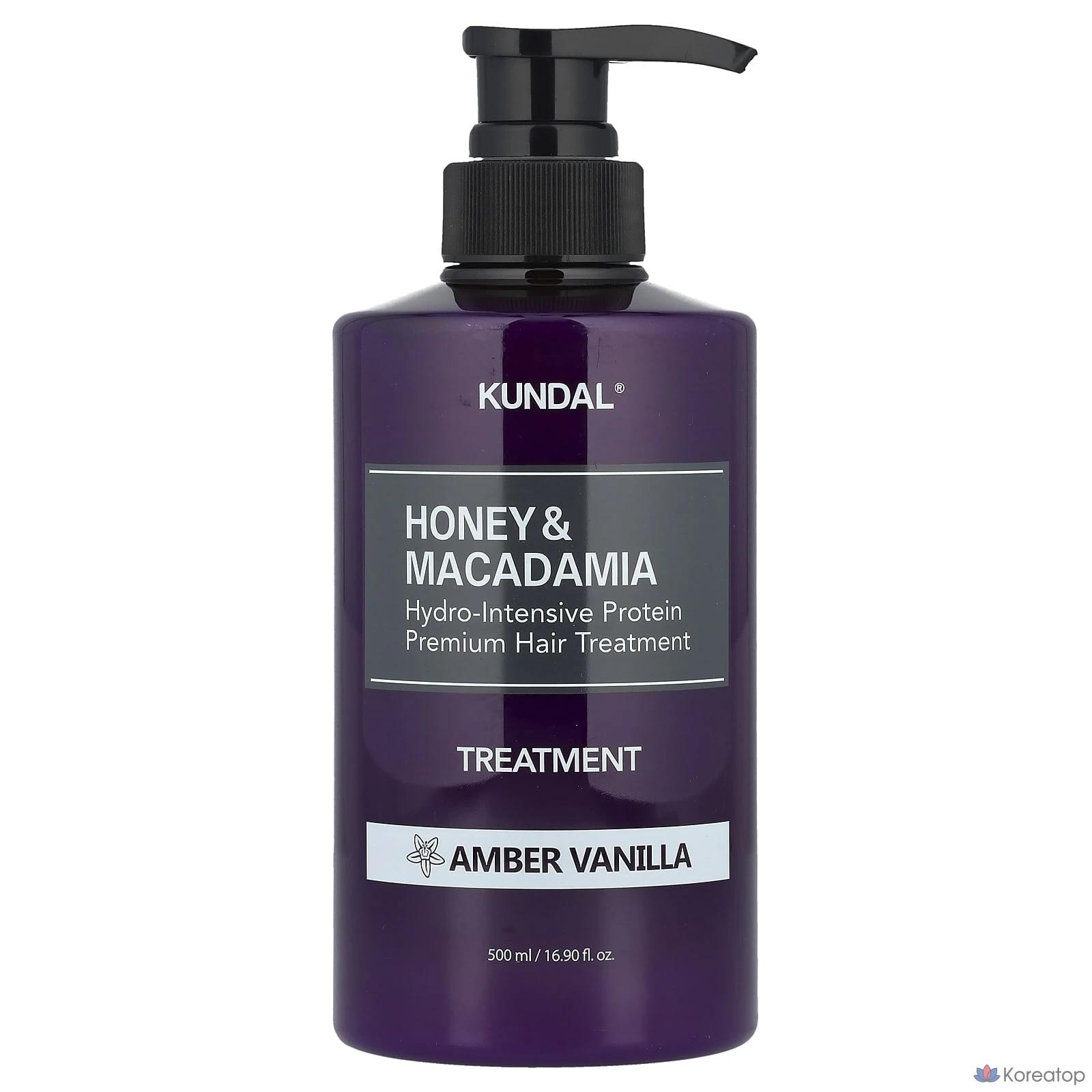 Кондиционер для волос Kundal Honey & Macadamia Hair Treatment, аромат Amber Vanilla, 500 мл, 1 шт.