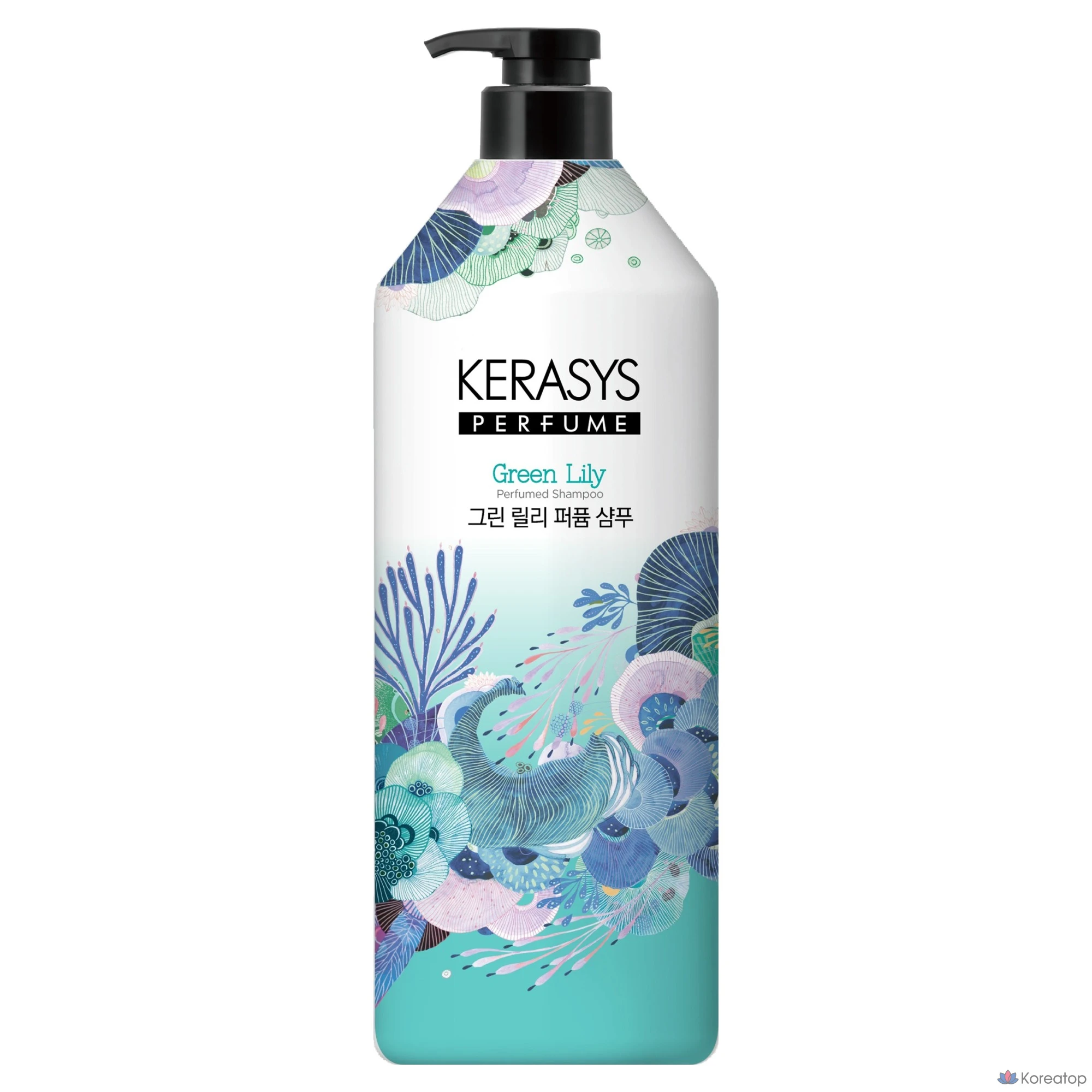 Шампунь KeraSys Perfume Shampoo Green Lily, 1 л, 1 шт.