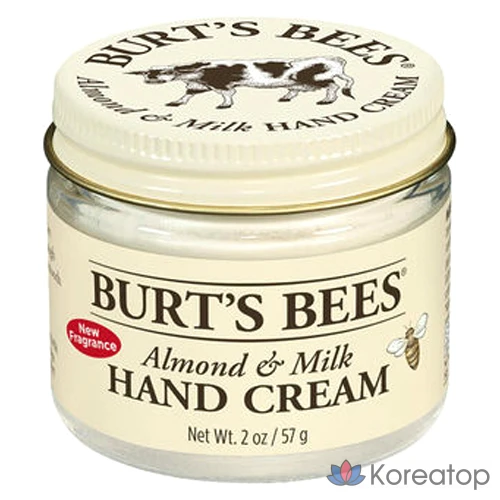 Крем для рук Burt's Bees Almond Milk Beeswax Hand Cream, 57 г, 1 шт.