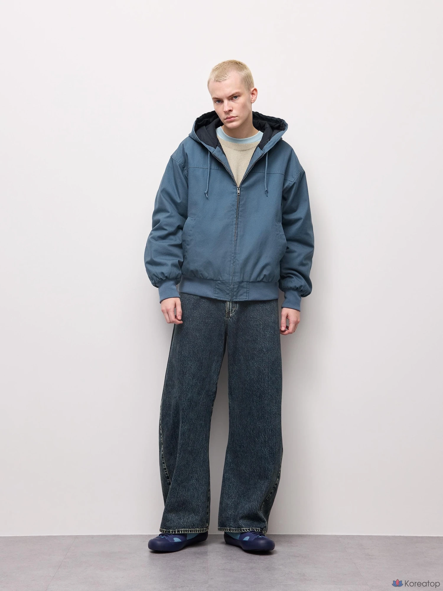 Джинсы Uniqlo 3D Barrel Jeans, длина ноги 72.5-75.5 см, фото 2