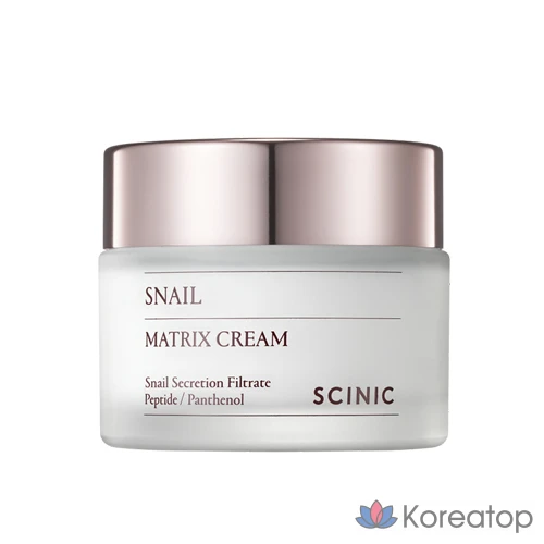 Крем Scinic Snail Matrix Cream, 50 мл, 1 шт.