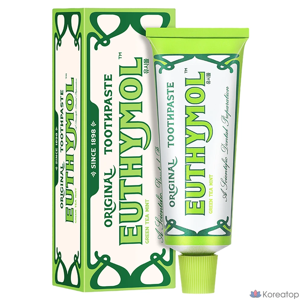 Зубная паста Euthymol Green Tea Mint, 106 г, 1 шт.