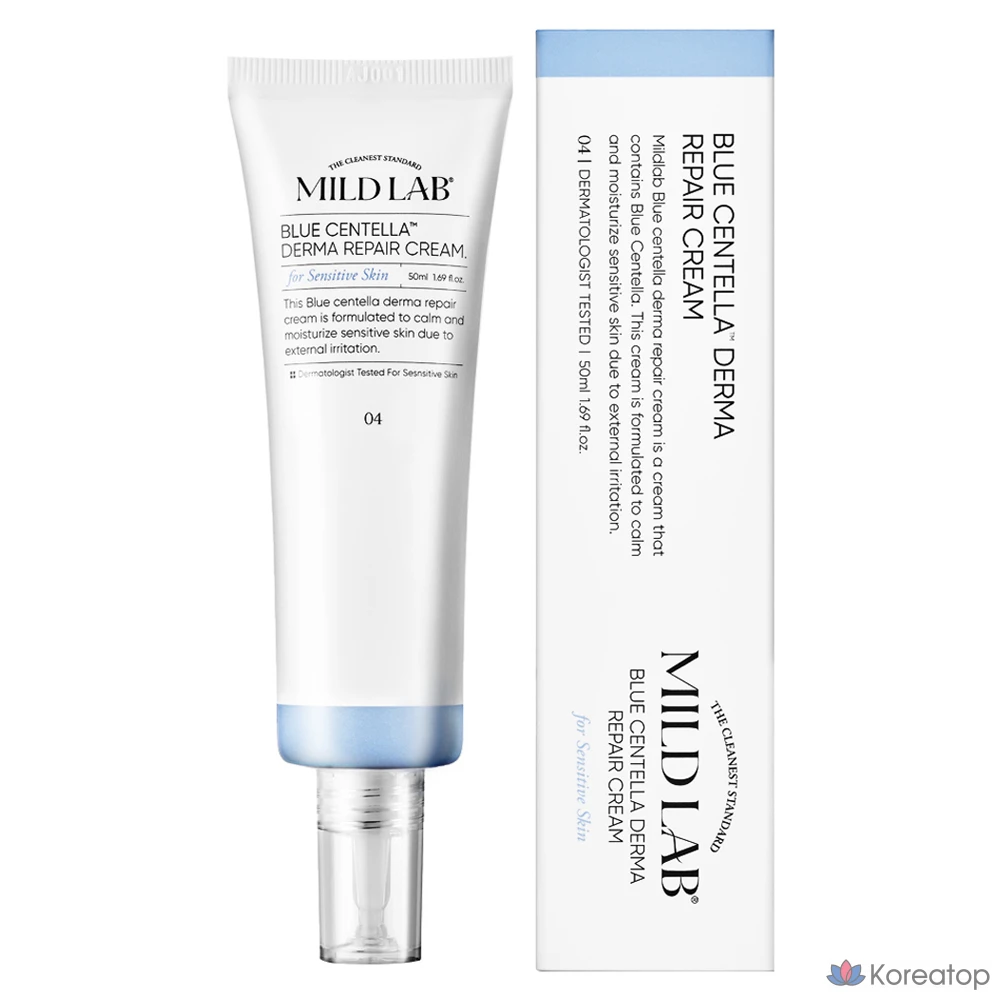 Крем Mild Lab Blue Centella Derma Repair Cream, 50 мл, 1 шт.