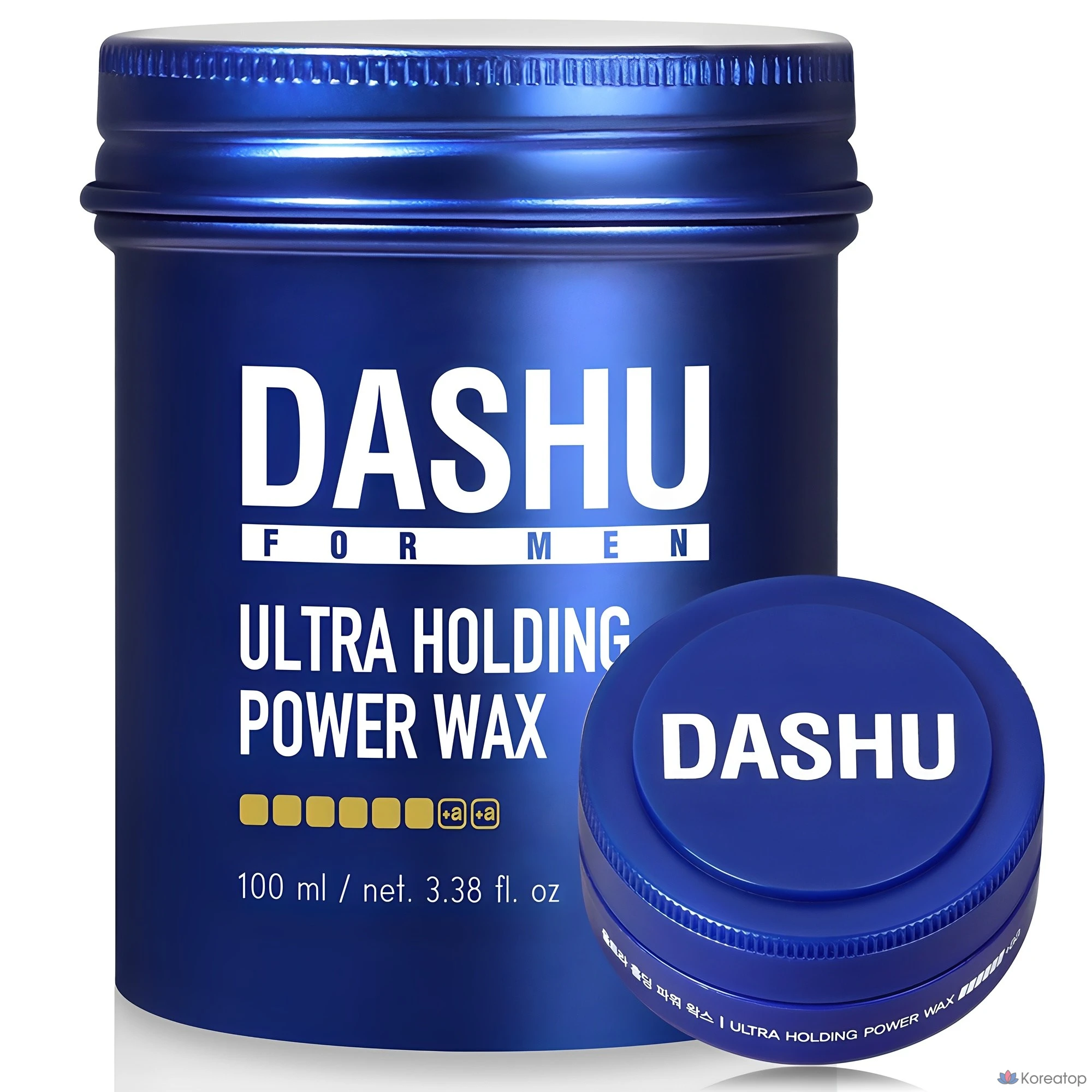 Воск для волос DASHU For Men Premium Ultra Holding Power Hair Wax, 100 мл + 15 мл, 1 шт.