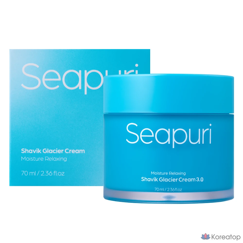 Крем для лица Seapuri Shavik Glacier Cream 3.0, 70 мл, 1 шт.