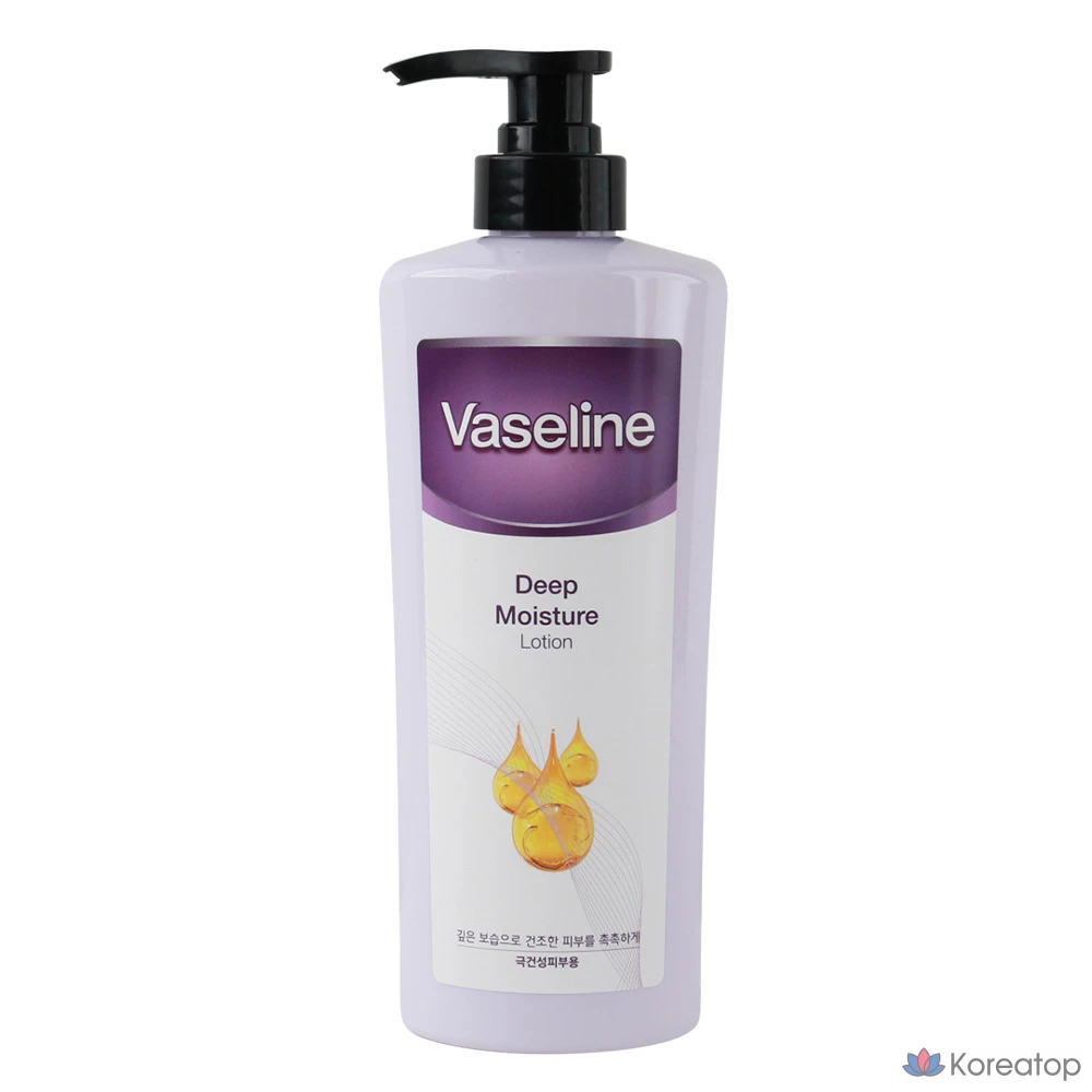 Лосьон для тела FoodaHolic Vaseline Deep Moisture Lotion, 500 мл, 1 шт.