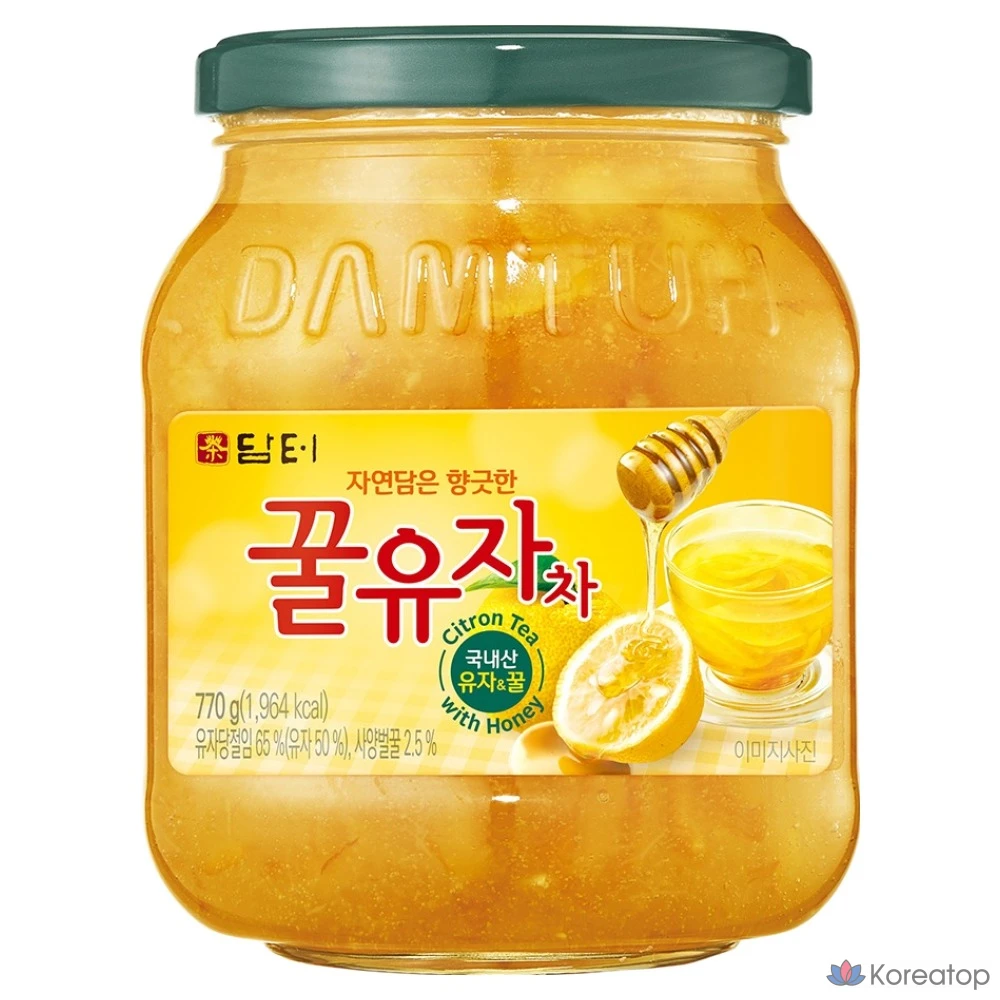Чай Damtuh Honey Citron Tea, 770 г, 1 шт.