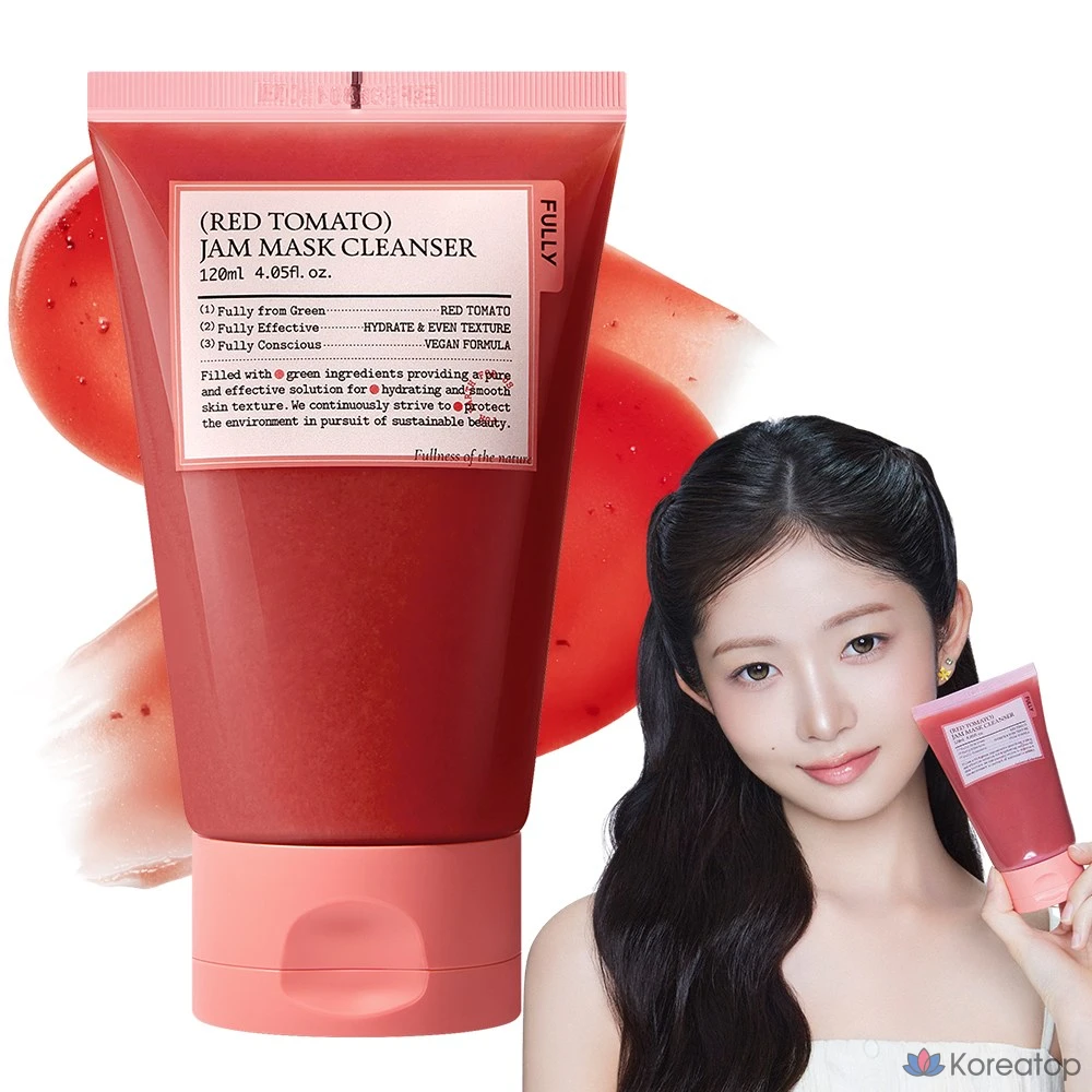 Очищающая пенка FULLY Red Tomato Jam Pack Cleanser, 120 мл, 1 шт.