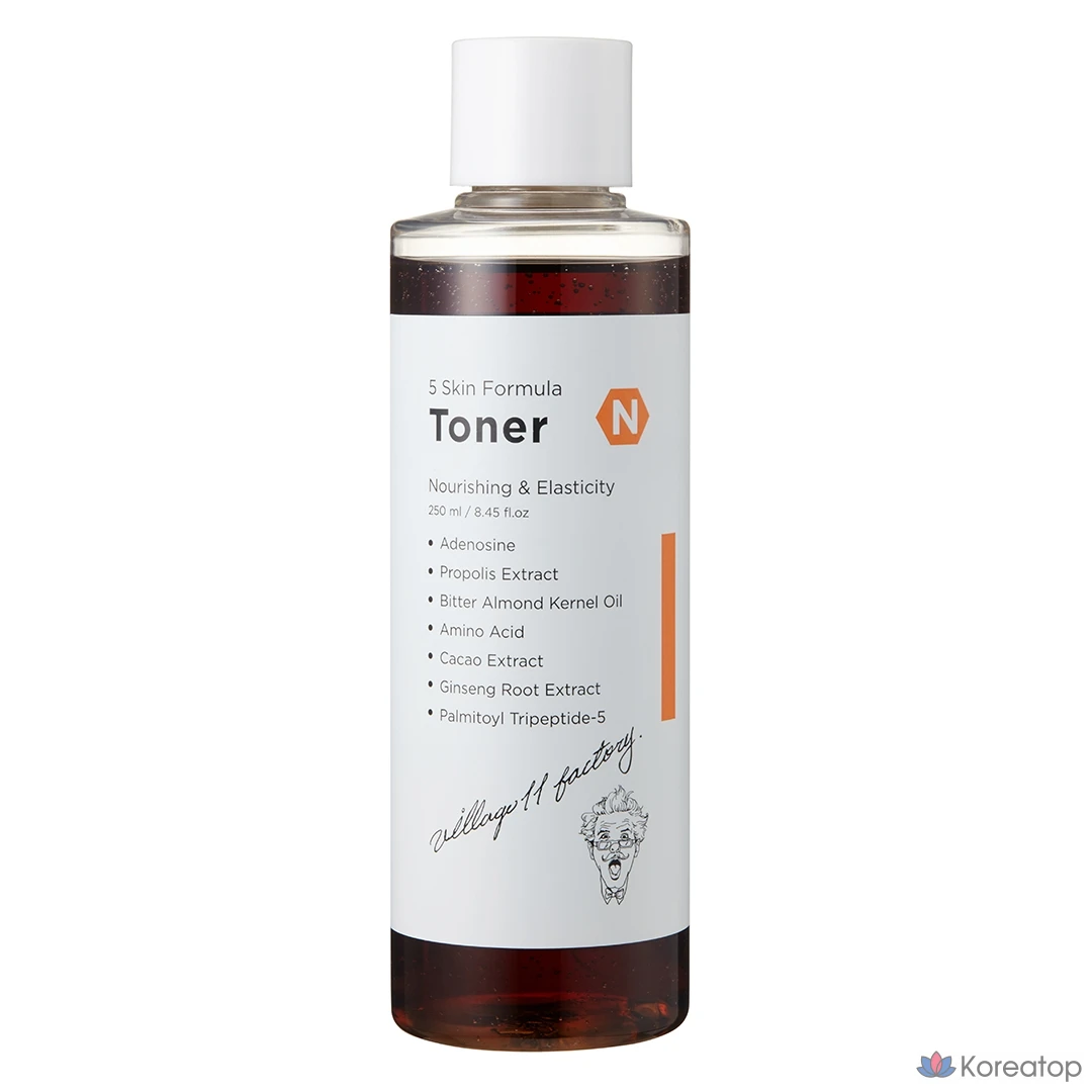 Тонер Village 11 Factory N Skin Formula Toner, 250 мл, 1 шт.