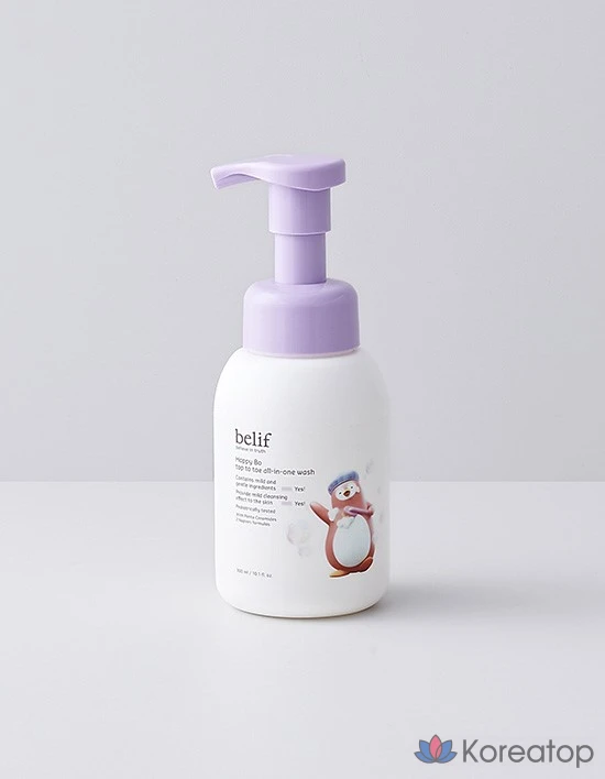 Гель для умывания Belif Happy Bo Tattoo All-in-One Wash, 300 мл