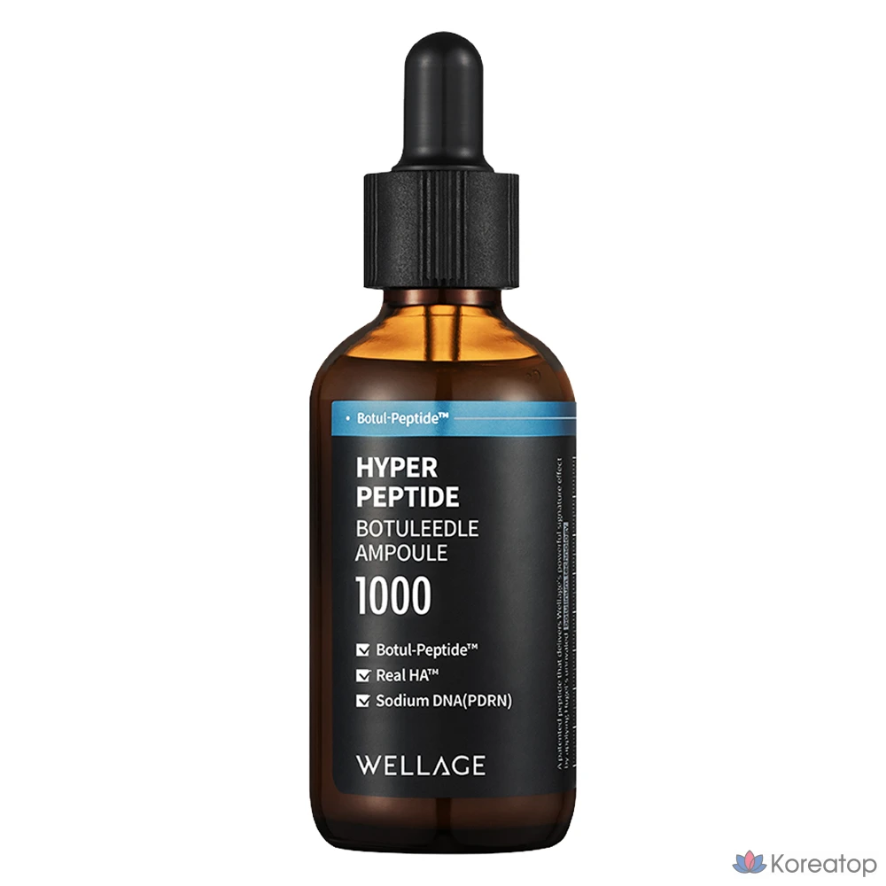 Ампульная сыворотка WELLAGE Hyper Peptide Botulid Ampoule, 150 г, 1 шт.