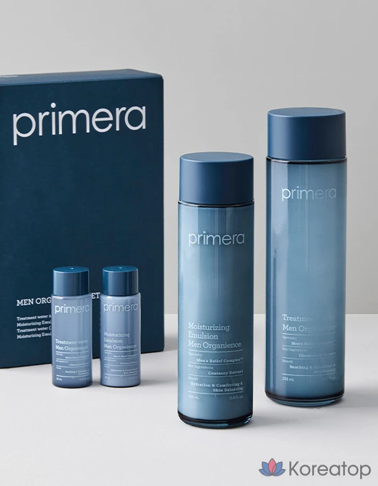 Набор для ухода PRIMERA Men Organience 2-piece Set, 1 шт.