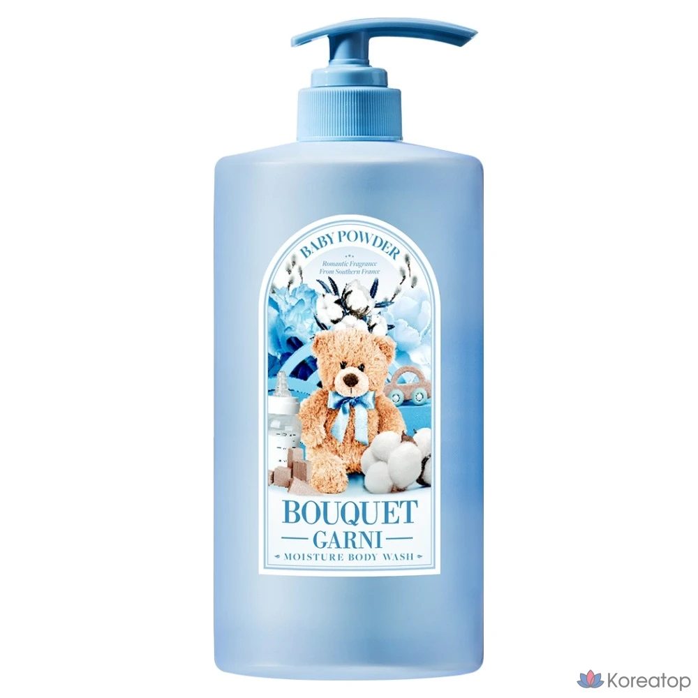 Гель для душа Bouquet garni Moisture Body Wash Baby Powder, 1 л, 1 шт.