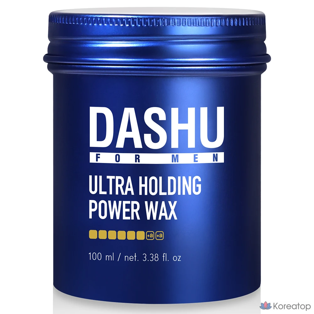 Воск для укладки волос DASHU For Men Premium Ultra Holding Power Wax, 100 г, 1 шт.