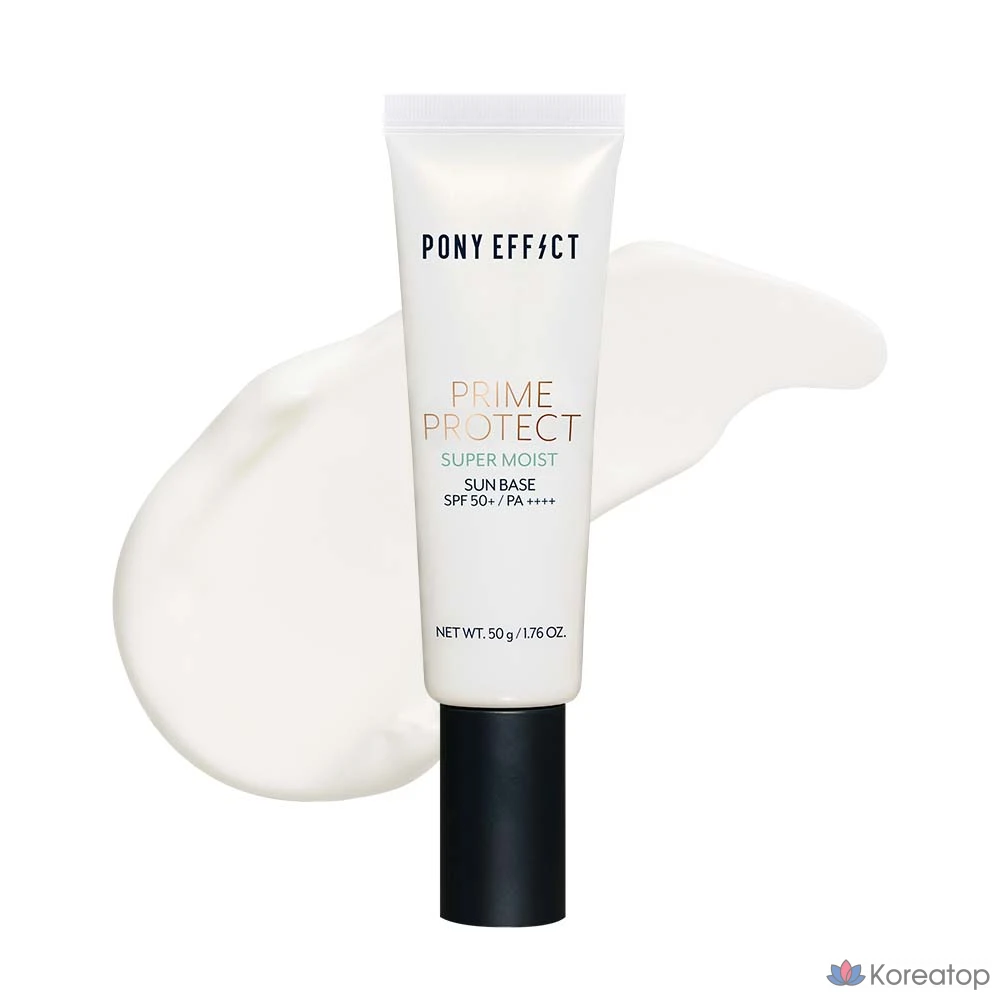 Солнцезащитный крем Pony Effect Prime Protect Super Moist Sun Cream SPF50+ PA++++, 50 г, 1 шт.
