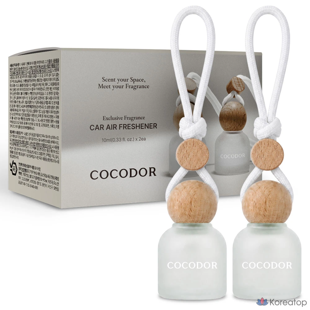 Диффузор для автомобиля Cocodor Hanging Car Diffuser, Yangjae Flower Market, 10 мл, 2 шт.