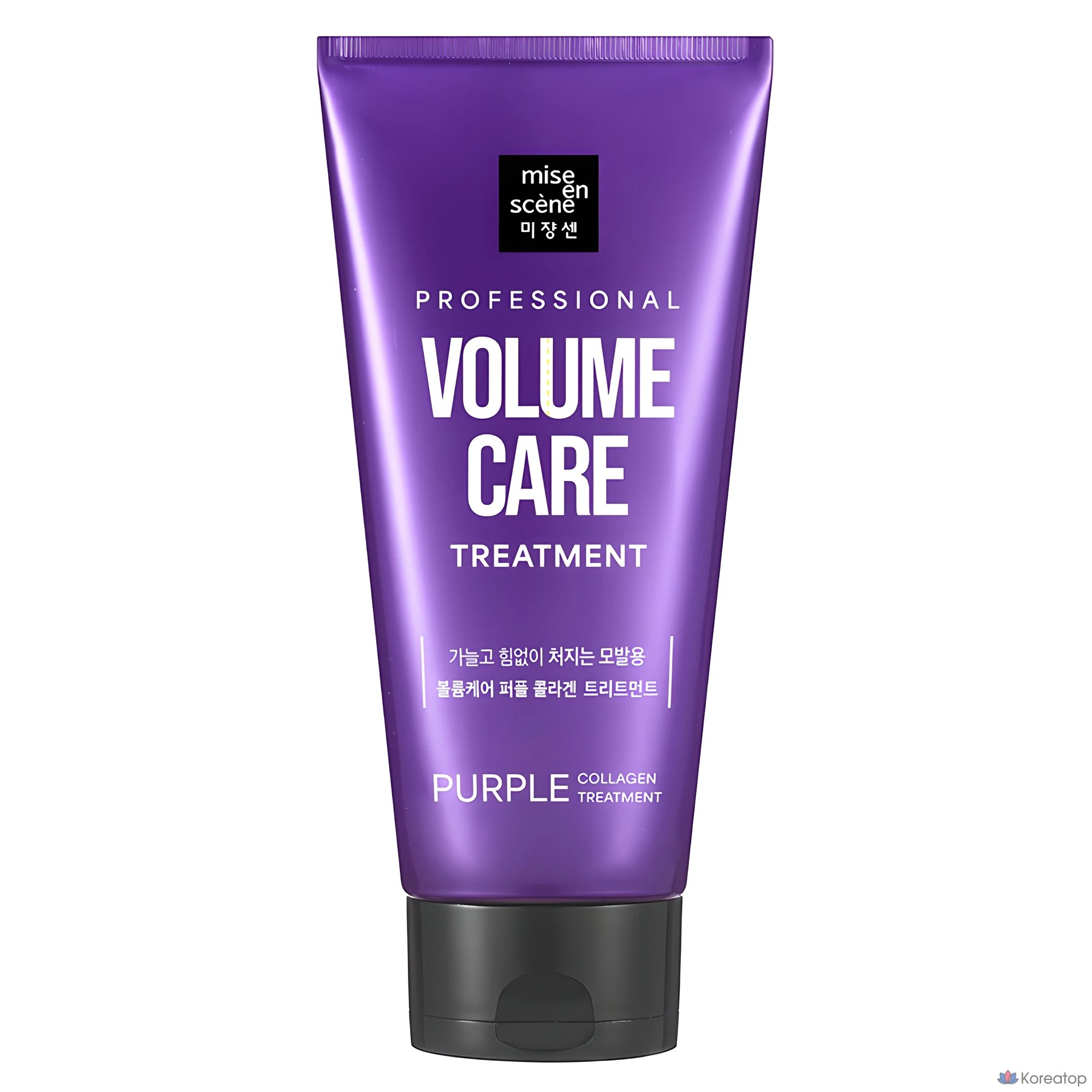 Кондиционер для волос Mise en Scene Volume Care Purple Collagen Treatment, фруктово-цветочный аромат, 330 мл, 1 шт.