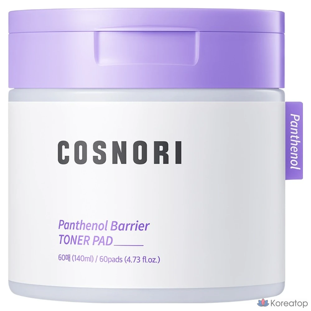 Тонер-пэды Cosnori Panthenol Barrier Toner Pad, 140 мл, 60 шт.