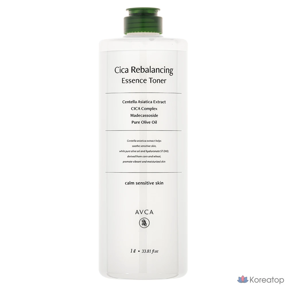 Тонер AVCA Cica Rebalancing Essence, 1 л, 1 шт.