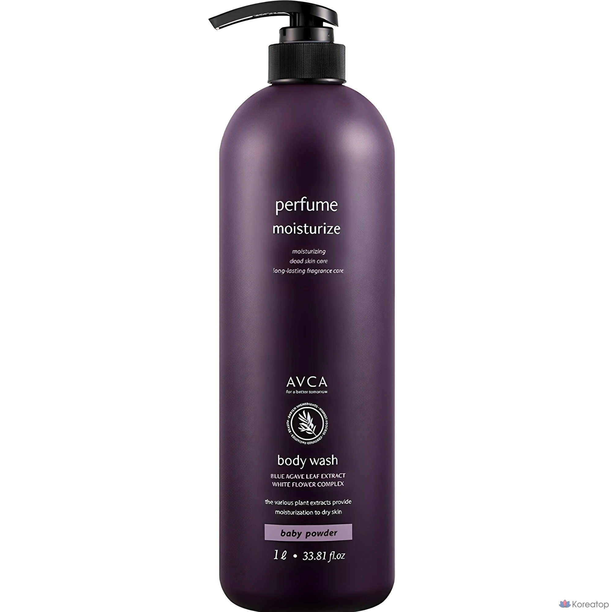 Гель для душа AVCA Perfume Body Wash Baby Powder, 1 л, 1 шт.