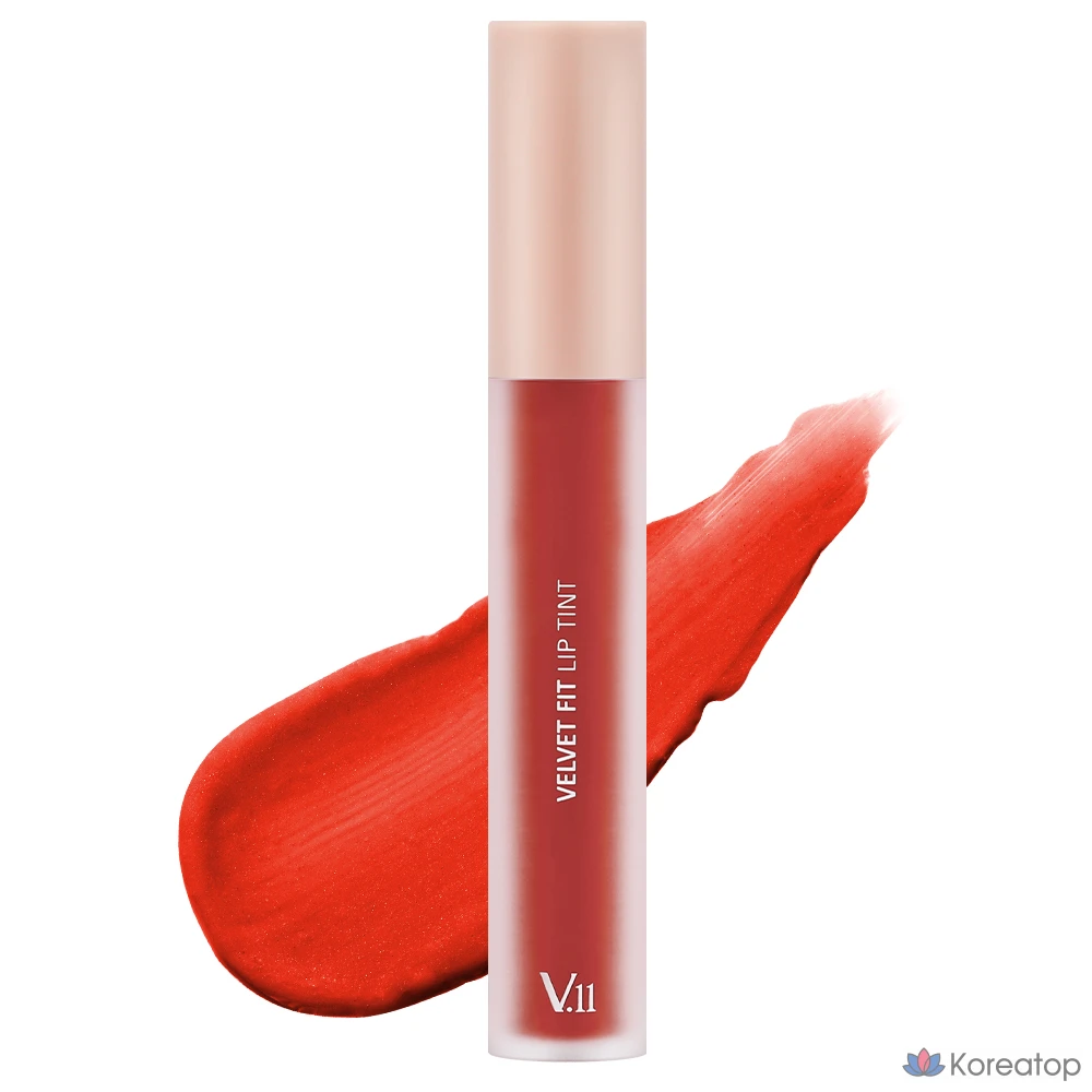 Тинт для губ Village 11 Factory Velvet Fit Lip Tint, оттенок Blooming Red, 4.7 г, 1 шт.