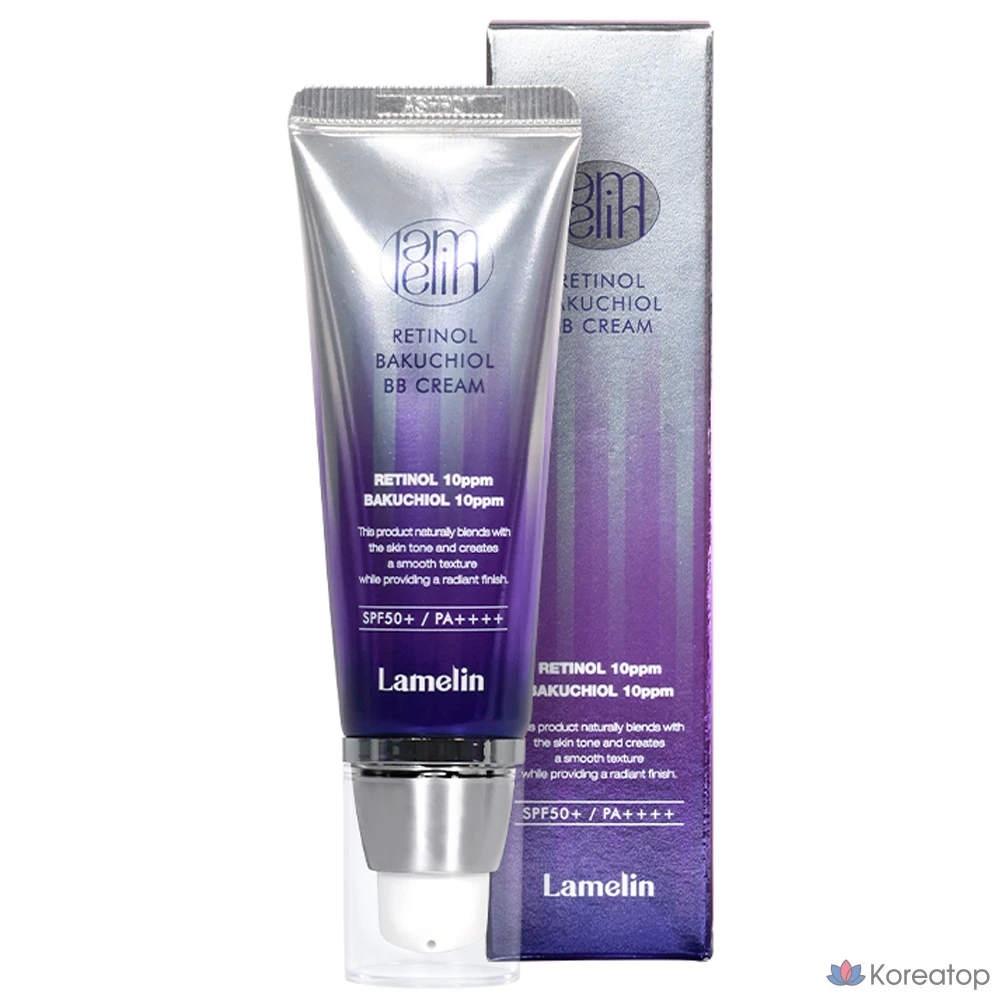 BB-крем Lamelin Retinol Bakuchiol, оттенок Beige, 50 мл, 1 шт.